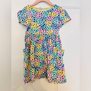Kite | Multicolor Leopard Print Pocket Dress | size 5
